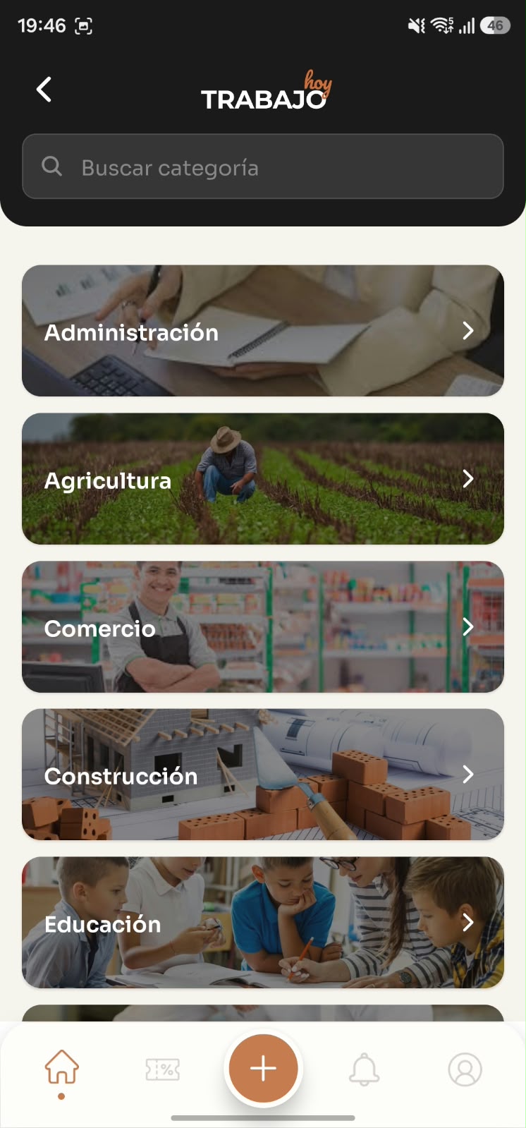 Exploración por categorías